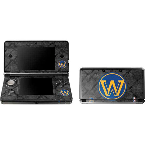NBA Golden State Warriors Dark Rust Nintendo Skins