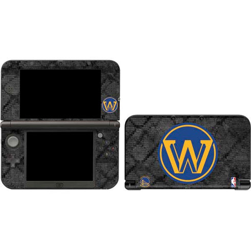 NBA Golden State Warriors Dark Rust Nintendo Skins