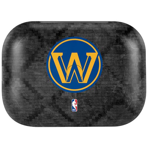 NBA Golden State Warriors Dark Rust Amazon Echo Buds Skin