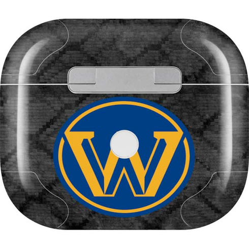 NBA Golden State Warriors Dark Rust Apple AirPods (3rd Gen 2021) Skin