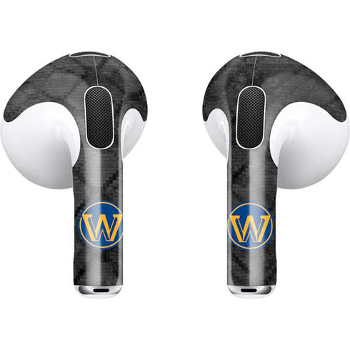 NBA Golden State Warriors Dark Rust Apple AirPods (3rd Gen 2021) Skin