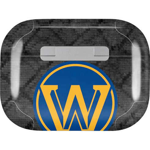 NBA Golden State Warriors Dark Rust Apple AirPods Pro Skin