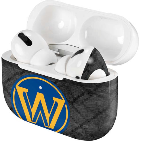 NBA Golden State Warriors Dark Rust Apple AirPods Pro Skin
