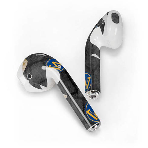 NBA Golden State Warriors Dark Rust Apple AirPods Skin