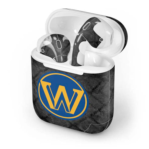 NBA Golden State Warriors Dark Rust Apple AirPods Skin