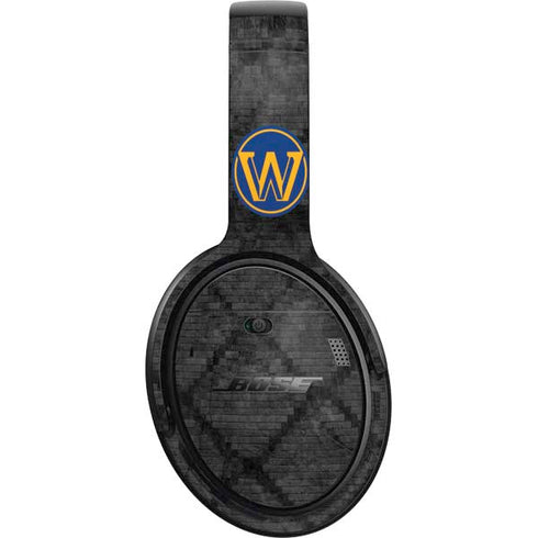 NBA Golden State Warriors Dark Rust Bose QuietComfort 35 Headphones Skin