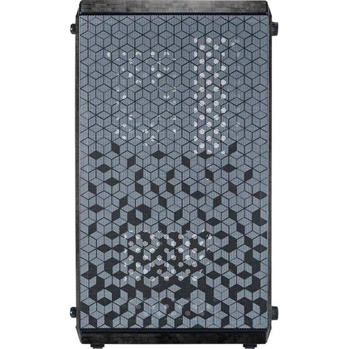 NBA Golden State Warriors Dark Rust Cooler Master MasterBox Q300L Mini Tower Skin