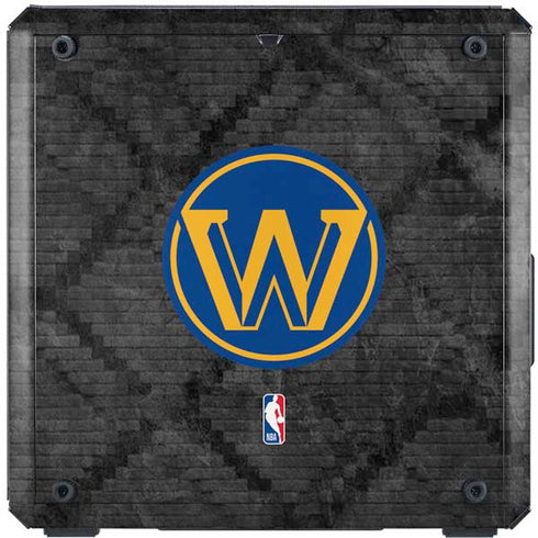 NBA Golden State Warriors Dark Rust Cooler Master MasterBox Q300L Mini Tower Skin