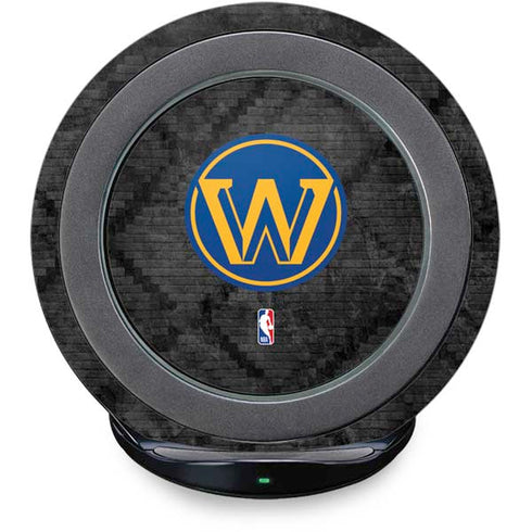 NBA Golden State Warriors Dark Rust Fast Charge Wireless Charging Stand Skin