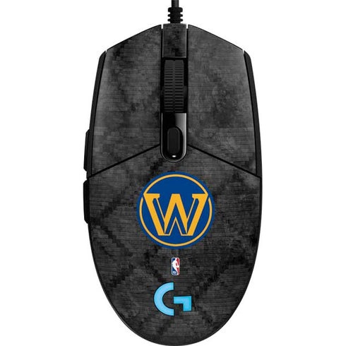 NBA Golden State Warriors Dark Rust G203 Prodigy RGB Wired Gaming Mouse Skin