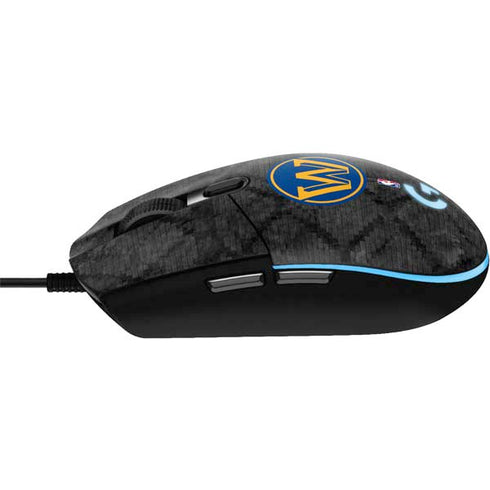 NBA Golden State Warriors Dark Rust G203 Prodigy RGB Wired Gaming Mouse Skin