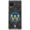 NBA Golden State Warriors Dark Rust Galaxy A12 Clear Case