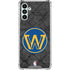 NBA Golden State Warriors Dark Rust Galaxy A13 5G Clear Case