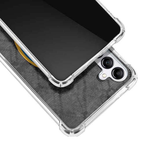 NBA Golden State Warriors Dark Rust Galaxy A14 5G Clear Case