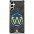 NBA Golden State Warriors Dark Rust Galaxy A14 5G Clear Case