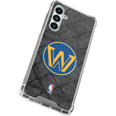 NBA Golden State Warriors Dark Rust Galaxy A16 5G Clear Case