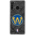 NBA Golden State Warriors Dark Rust Galaxy A21 Clear Case