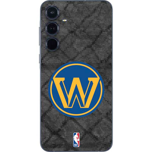 NBA Golden State Warriors Dark Rust Galaxy A35 5G Skin