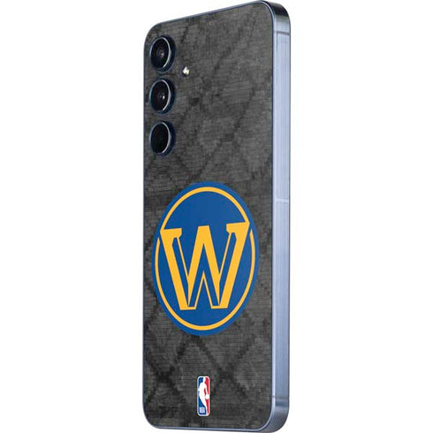 NBA Golden State Warriors Dark Rust Galaxy A35 5G Skin