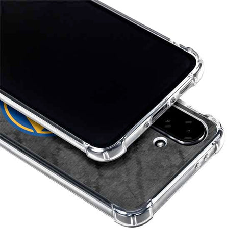 NBA Golden State Warriors Dark Rust Galaxy A36 5G Clear Case
