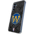 NBA Golden State Warriors Dark Rust Galaxy A55 5G Clear Case
