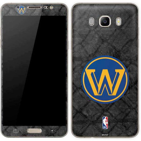 NBA Golden State Warriors Dark Rust Galaxy J7 Skin