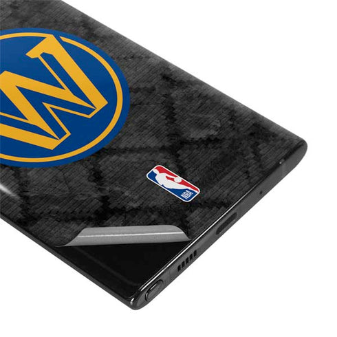 NBA Golden State Warriors Dark Rust Galaxy Note 10 Plus Skin