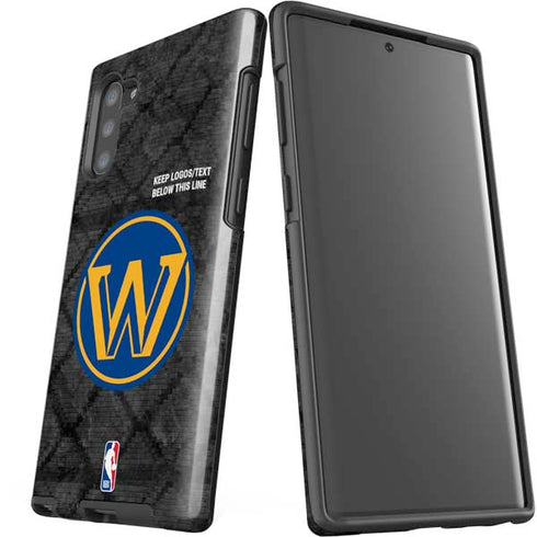 NBA Golden State Warriors Dark Rust Galaxy Note 10 Pro Case