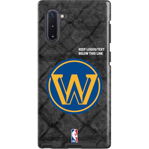 NBA Golden State Warriors Dark Rust Galaxy Cases