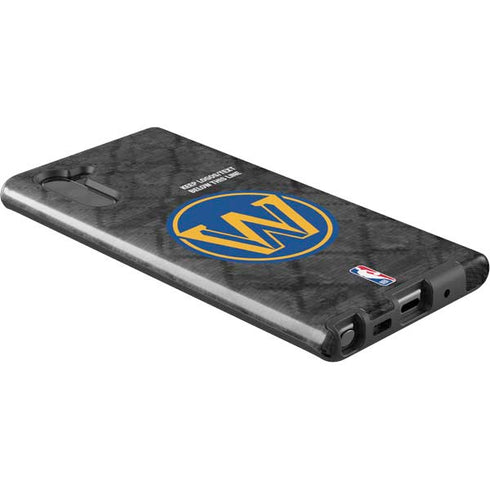 NBA Golden State Warriors Dark Rust Galaxy Note 10 Pro Case
