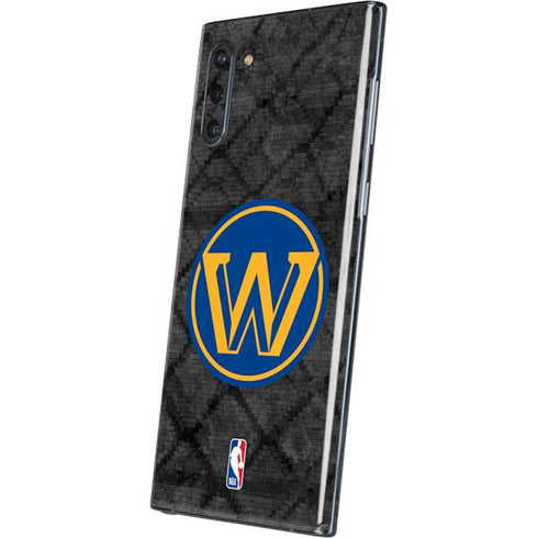 NBA Golden State Warriors Dark Rust Galaxy Note 10 Skin