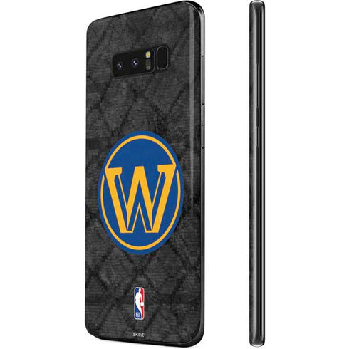 NBA Golden State Warriors Dark Rust Galaxy Note 8 Skin