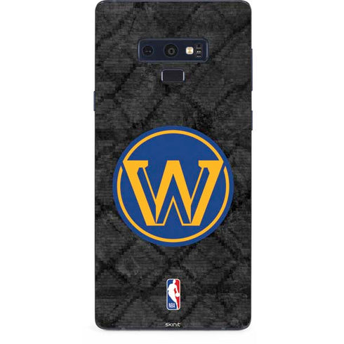NBA Golden State Warriors Dark Rust Galaxy Note 9 Skin