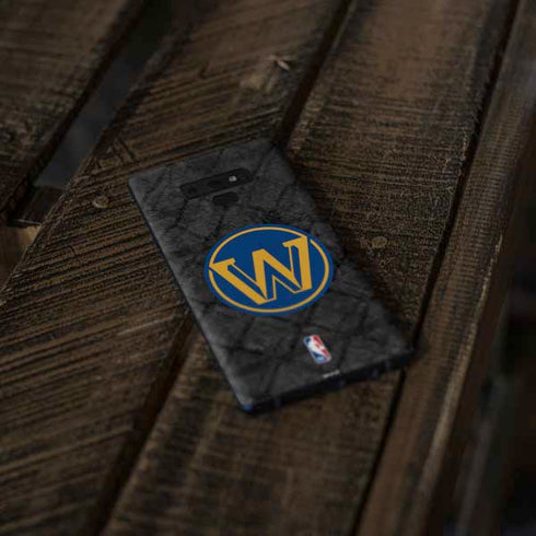 NBA Golden State Warriors Dark Rust Galaxy Note 9 Skin
