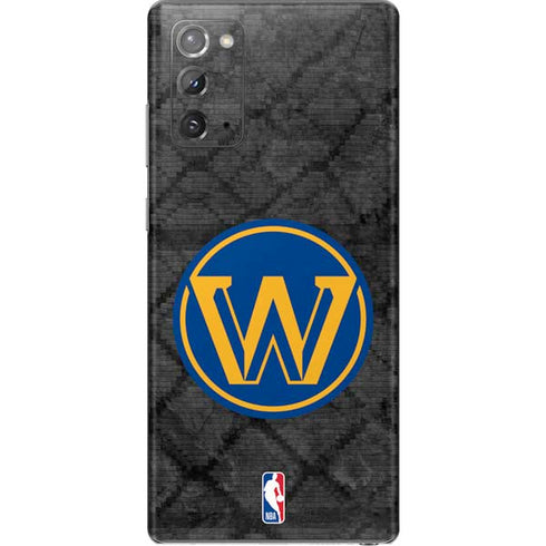 NBA Golden State Warriors Dark Rust Galaxy Note20 5G Skin