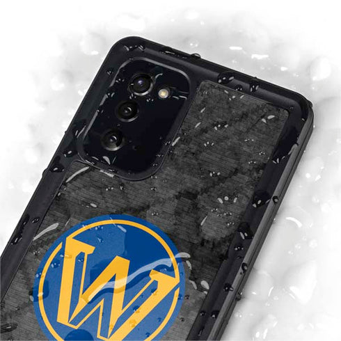 NBA Golden State Warriors Dark Rust Galaxy Note20 5G Waterproof Case