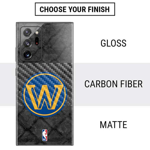 NBA Golden State Warriors Dark Rust Galaxy Note20 Ultra 5G Skin