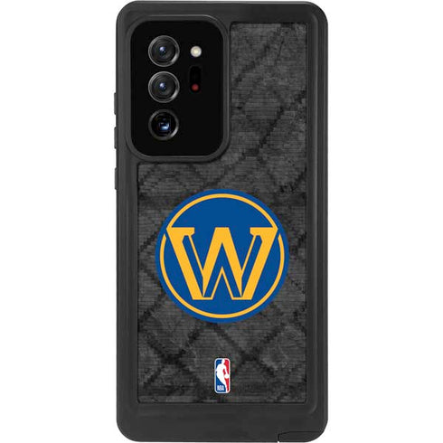 NBA Golden State Warriors Dark Rust Galaxy Note20 Ultra 5G Waterproof Case