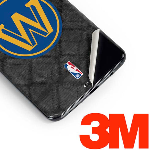 NBA Golden State Warriors Dark Rust Galaxy S10 Skin