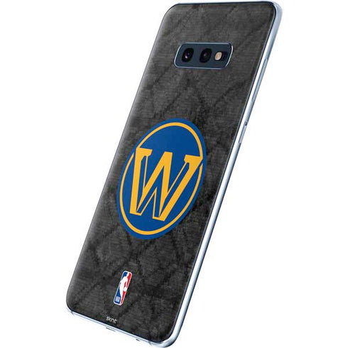 NBA Golden State Warriors Dark Rust Galaxy S10e Skin