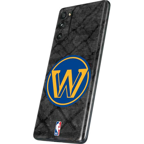 NBA Golden State Warriors Dark Rust Galaxy S20 Fan Edition Skin