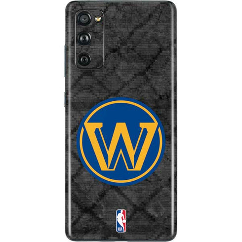 NBA Golden State Warriors Dark Rust Galaxy S20 Fan Edition Skin