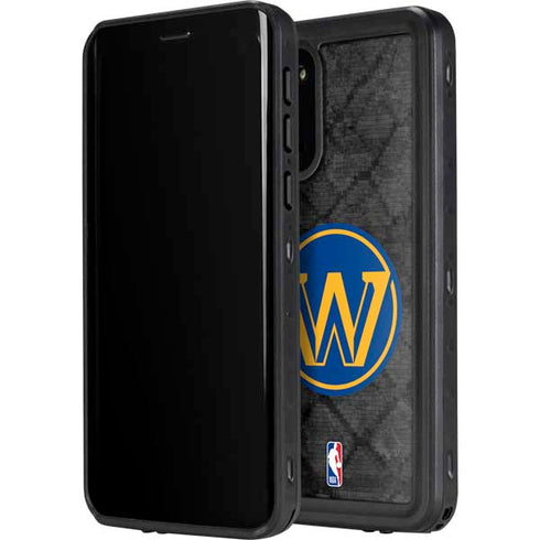 NBA Golden State Warriors Dark Rust Galaxy S20 Plus Waterproof Case