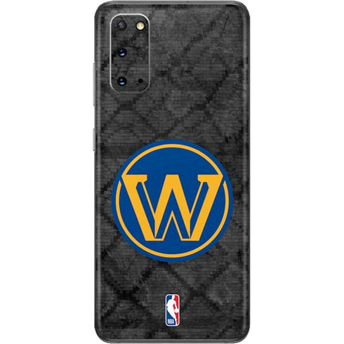 NBA Golden State Warriors Dark Rust Galaxy S20 Skin
