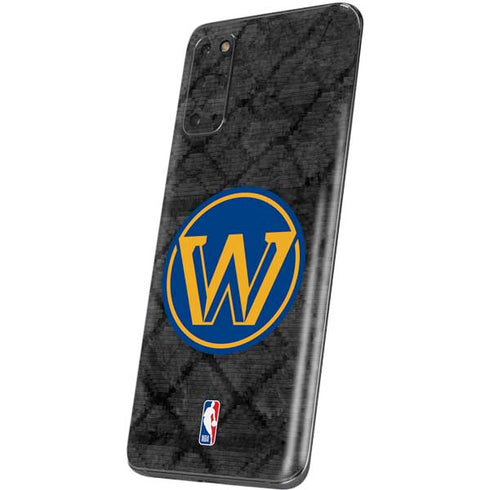 NBA Golden State Warriors Dark Rust Galaxy S20 Skin