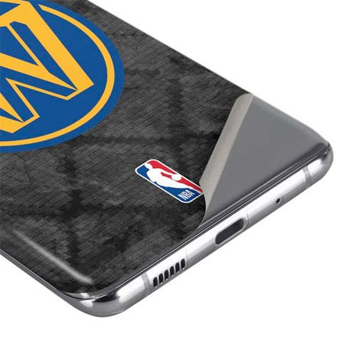 NBA Golden State Warriors Dark Rust Galaxy S20 Skin