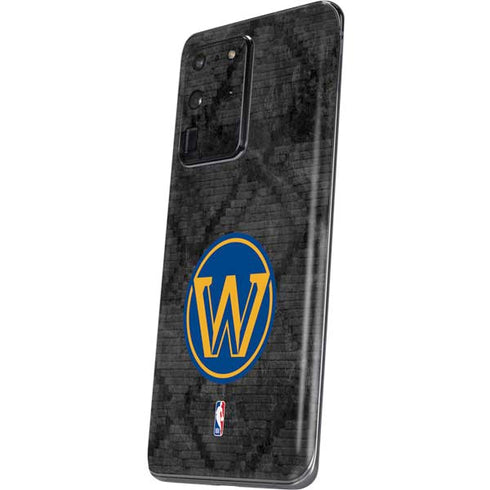 NBA Golden State Warriors Dark Rust Galaxy S20 Ultra 5G Skin