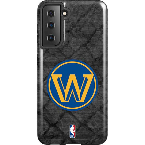 NBA Golden State Warriors Dark Rust Galaxy S21 5G Pro Case