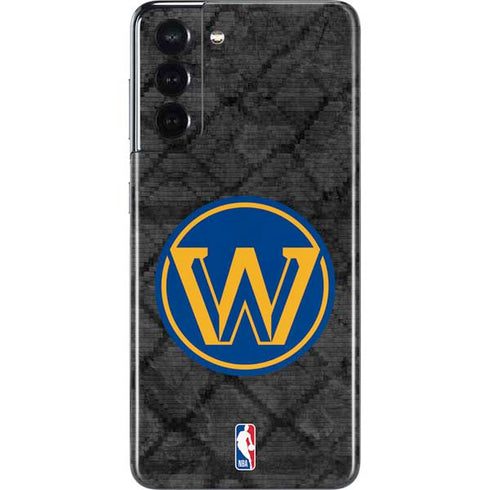 NBA Golden State Warriors Dark Rust Galaxy S21 5G Skin