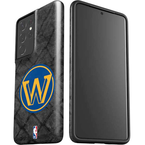 NBA Golden State Warriors Dark Rust Galaxy S21 Ultra 5G Pro Case